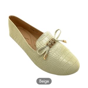 Victoria K. Women Fashion Croc Flats